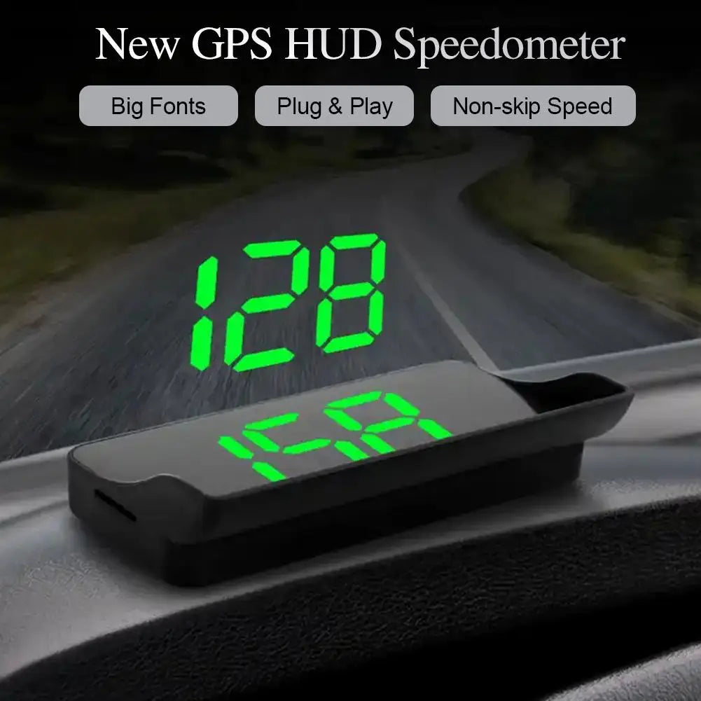 شاشة عرض رأسية GPS HUD رقمية 