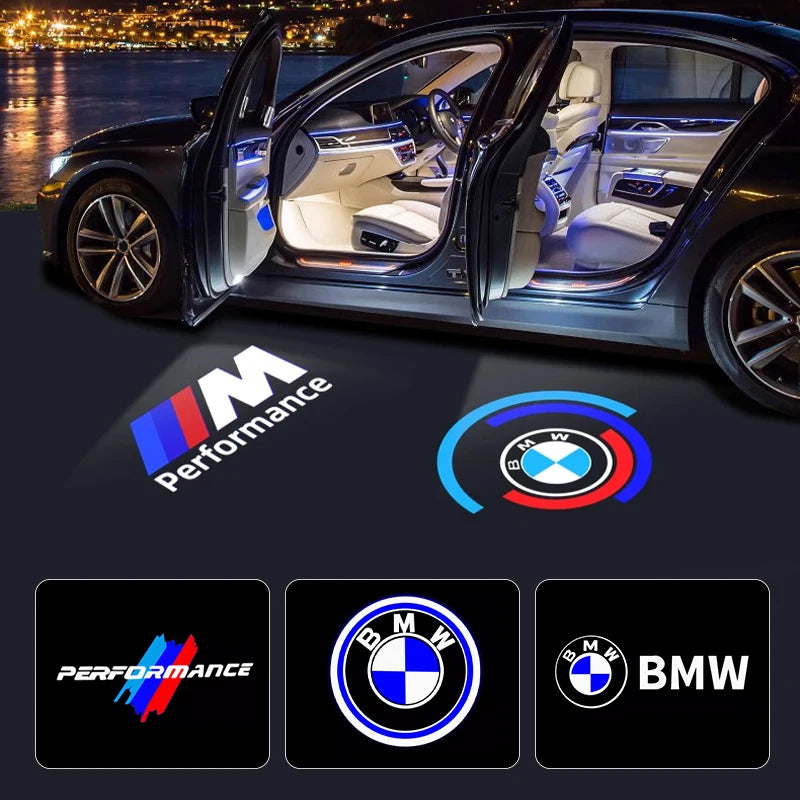 ضوء الترحيب لعرض أداء BMW