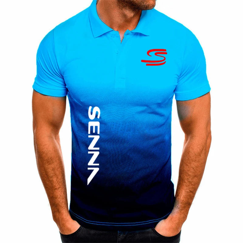 Senna Gradient Polo Shirt