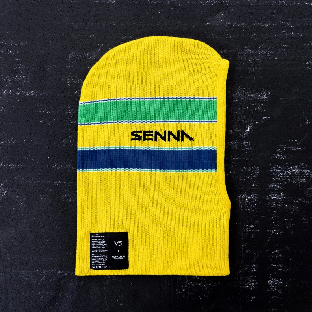 Balaclava Cap Ayrton Senna F1