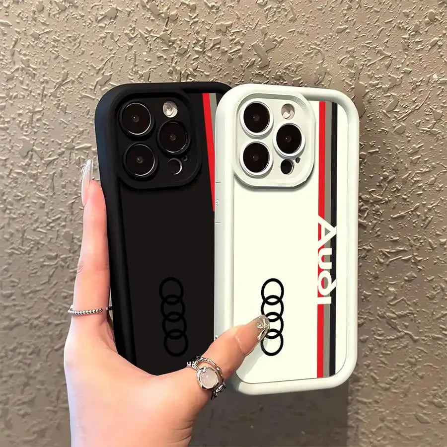 Custodia per iPhone del logo Audi