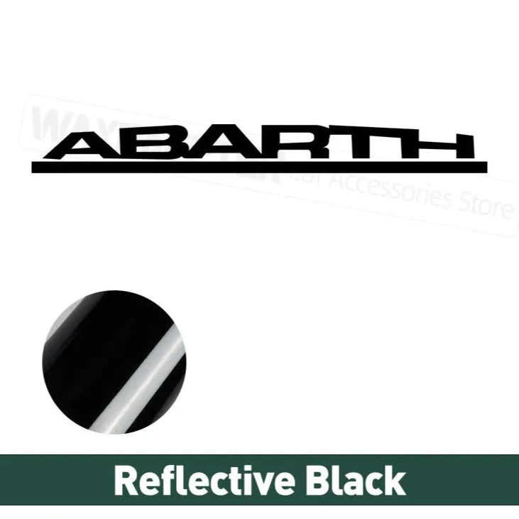 Abarth Windshield Decal