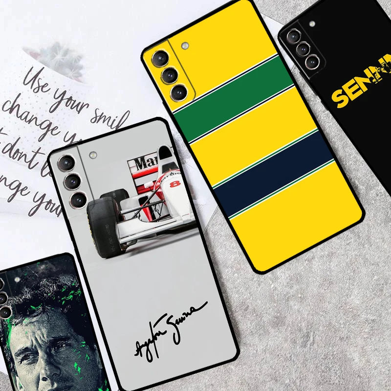 Custodia telefonica Ayrton Senna per Samsung