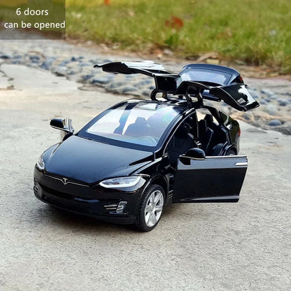 1:32 Tesla Model X 90 Modèle de voiture en alliage