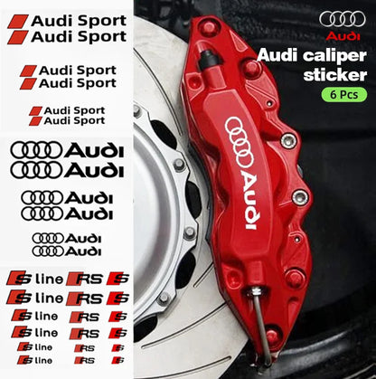 Conjunto de calcomanías de Audi Caliper