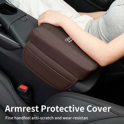 Boîte de protection de l'accoudoir de voiture Audi - Design premium