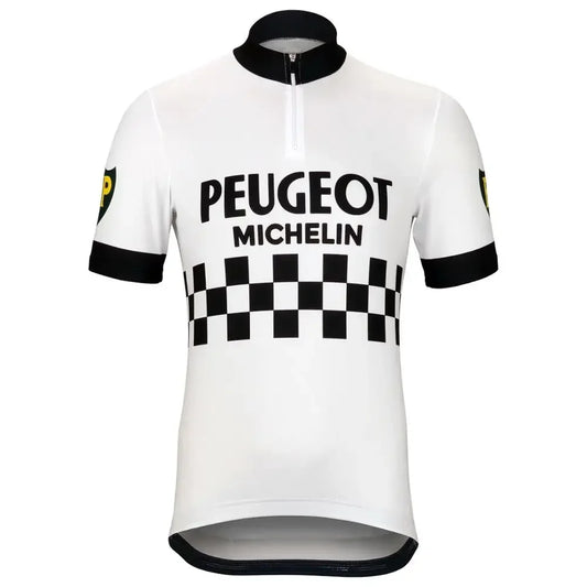 Jersey de cyclisme classique de la Peugeot Retro