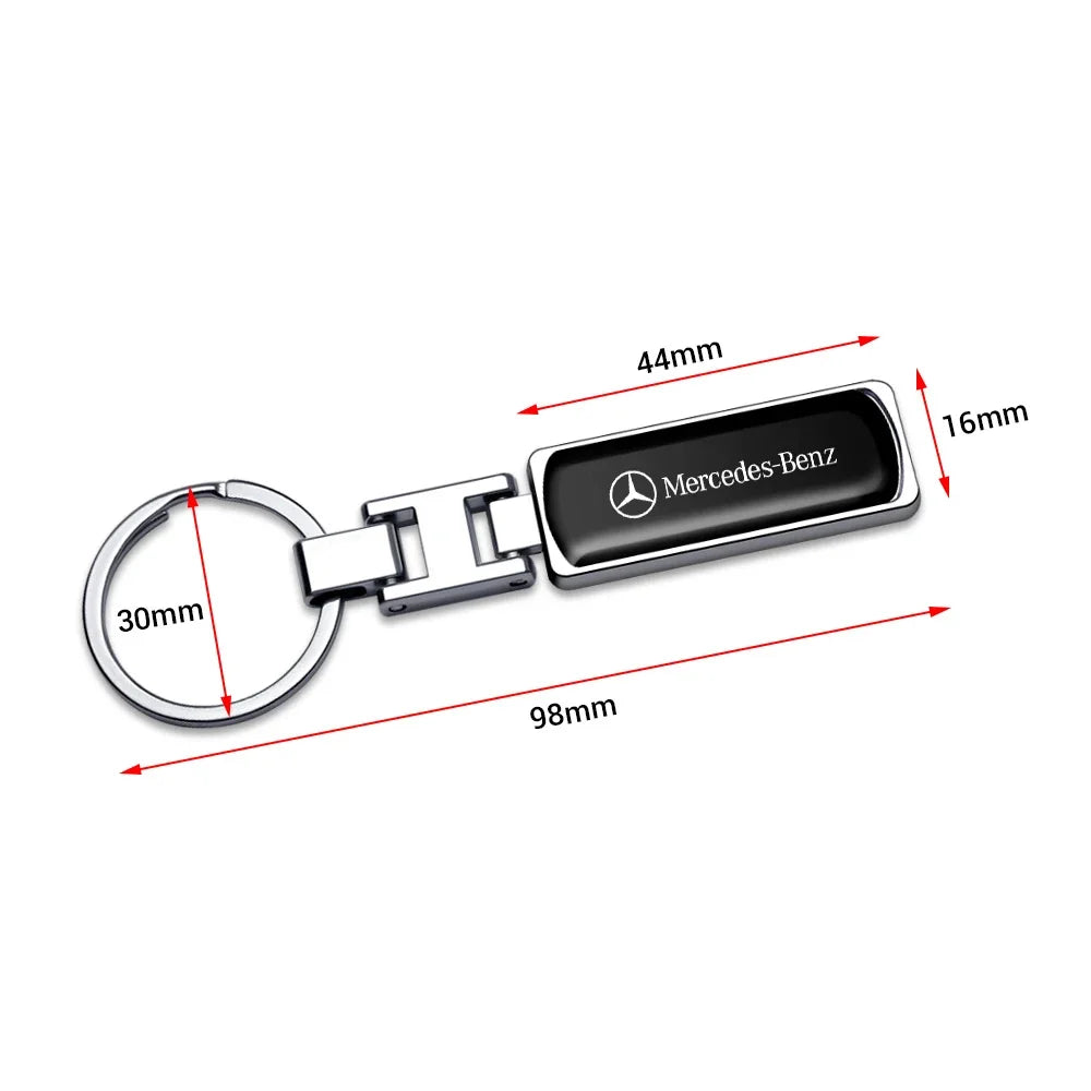 ميدالية مفاتيح معدنية ثلاثية الأبعاد مرسيدس بنز