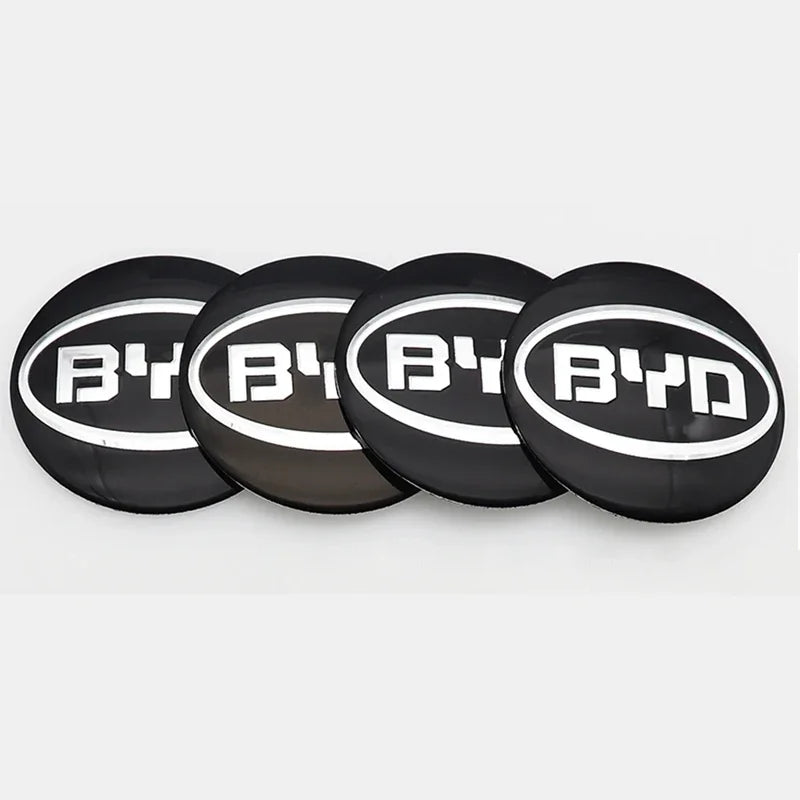 BYD Aluminum Alloy Car Wheel Stickers