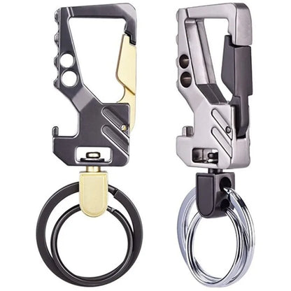 Multifunctional Zinc Alloy Keychain 