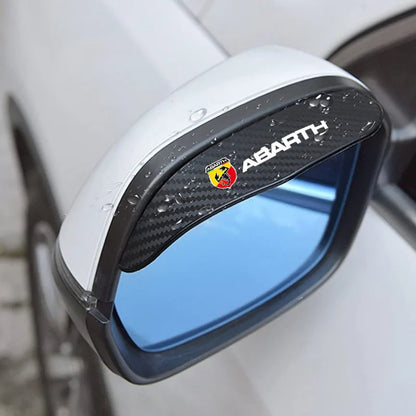 Abarth Retroview Mirror Rain Visor