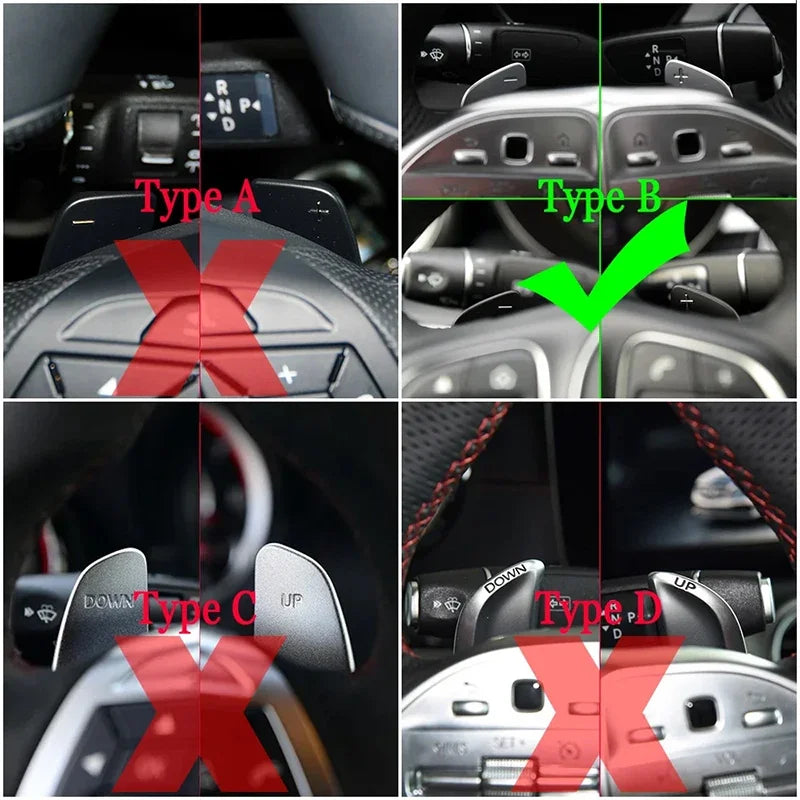 Mercedes-Benz Paddel Shifter Extensions