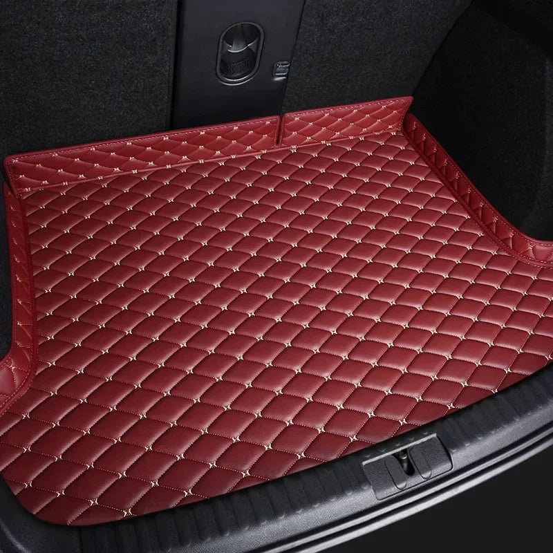 Tapis de sol de voiture en cuir de luxe pour Peugeot 3008