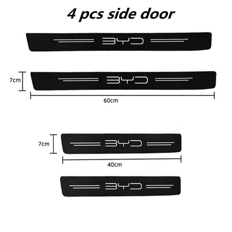 Pegatina de metal protectora para BYD