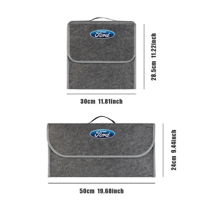 Organisateur de stockage de tronc de voiture Ford