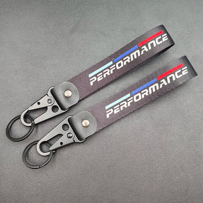 BMW Performance Keychain Fabric Lonyard