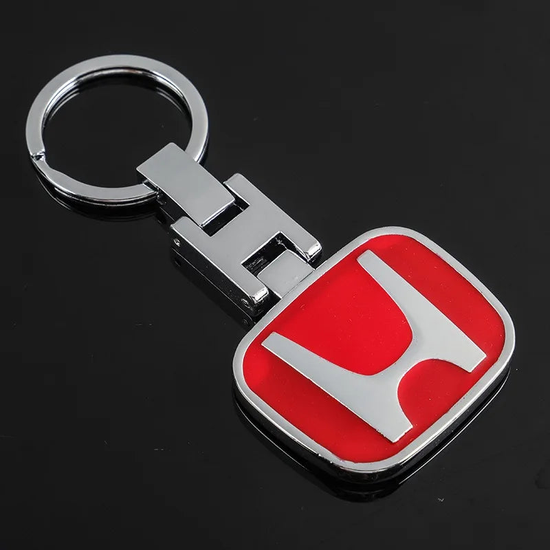 Honda Logo Metal Keychain