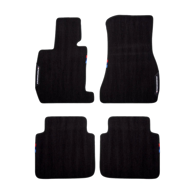 BMW M Performance Style Velvet Car Floor Matten