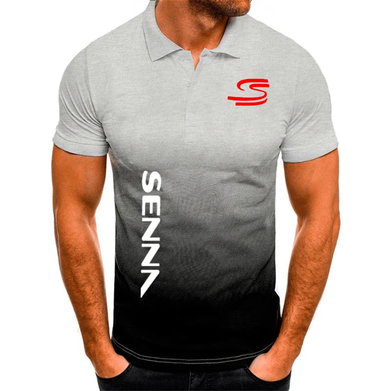 Senna Gradient Polo Shirt