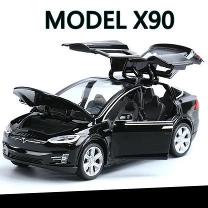 1:32 Tesla Model X 90 Modèle de voiture en alliage