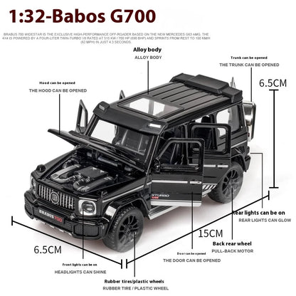 1:32 BRABUS G700 Modelo de aleación