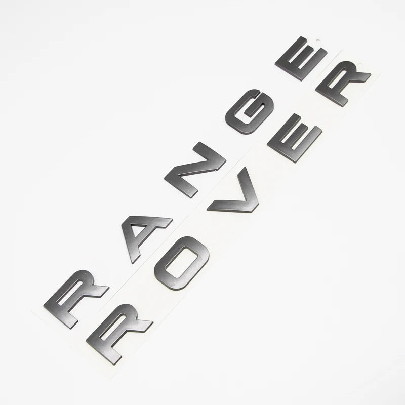 Range Rover 3D Emblem Letters