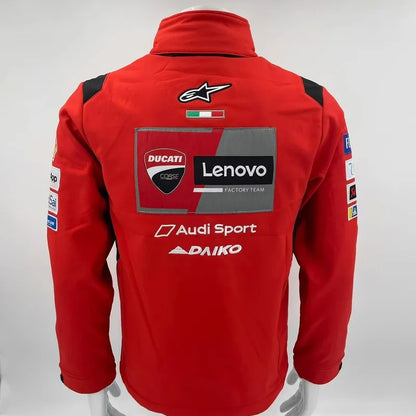 Chaqueta de equipo de fábrica de carreras 