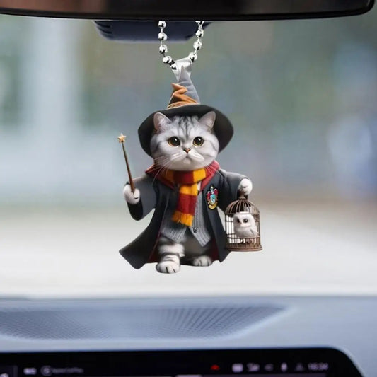 Decorative Cat Car Pendant