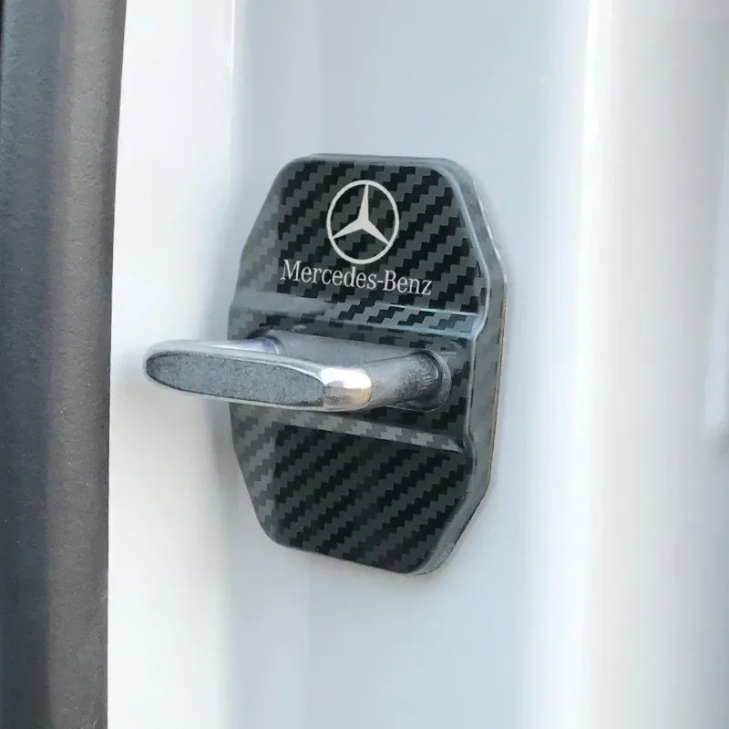 4 PCS / Set Mercedes Benz Sticker Door Lock