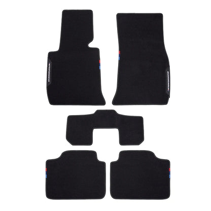 BMW M Performance Style Velvet Car Floor Matten