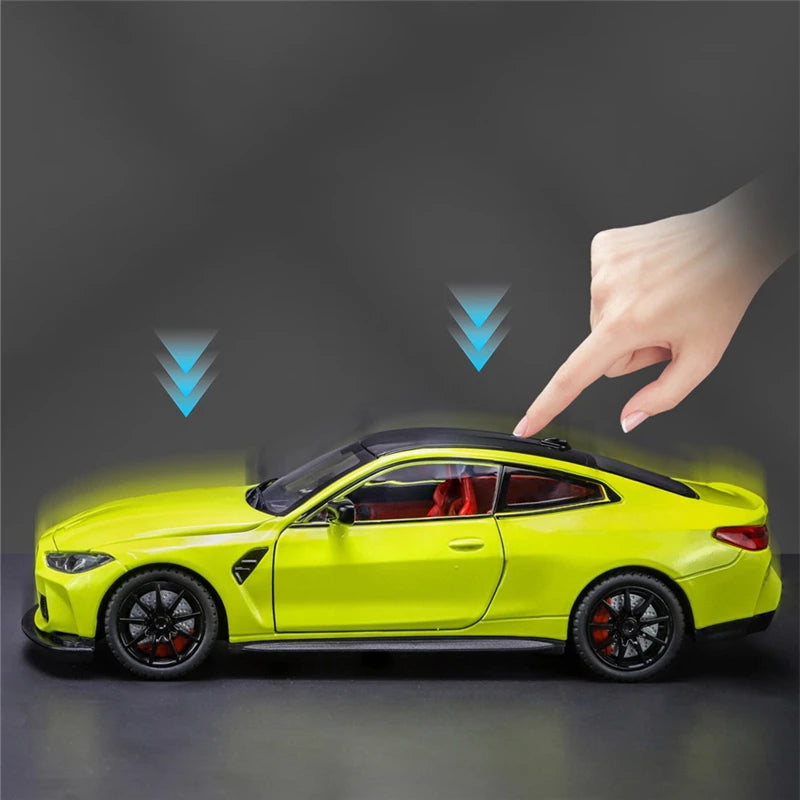 1:24 Modèle de voiture en alliage de compétition BMW M4 