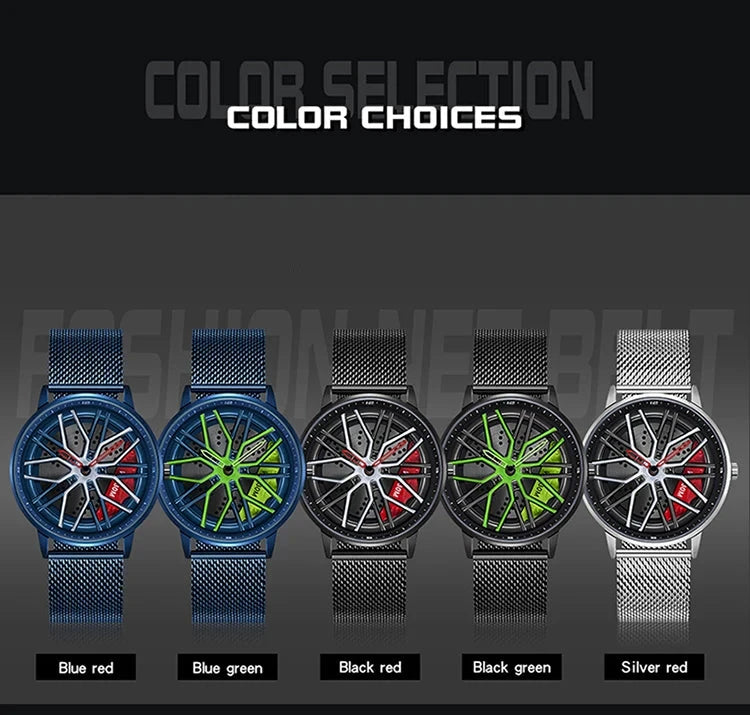 Racing-Inspired Men's Watch 