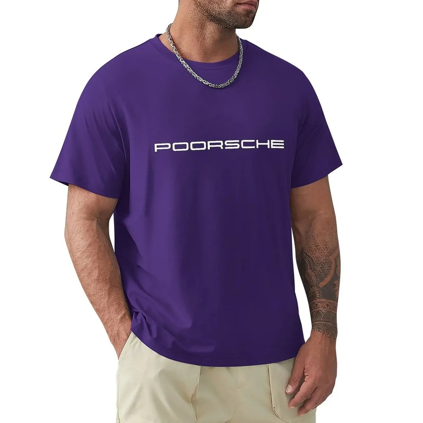 T-shirt minimalista Porsche