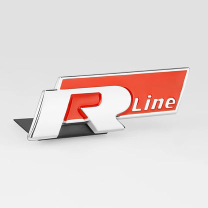 Insignia de emblema de Volkswagen R-Line