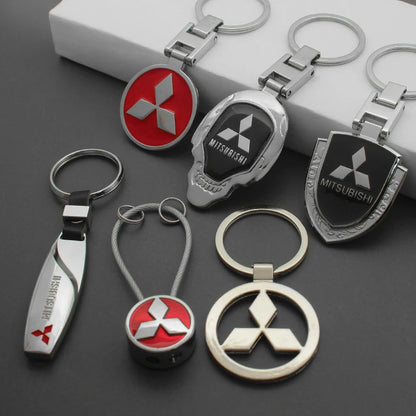 Mitsubishi Keychain Metal 3D