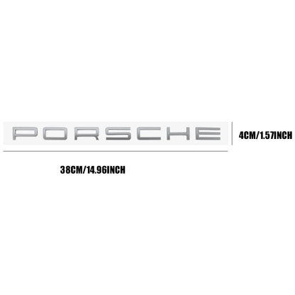 Badge emblema posteriore Porsche Set