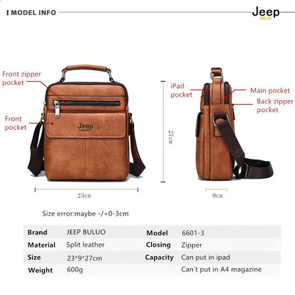 Sac à bandoulière de la marque Jeep Brand pour hommes