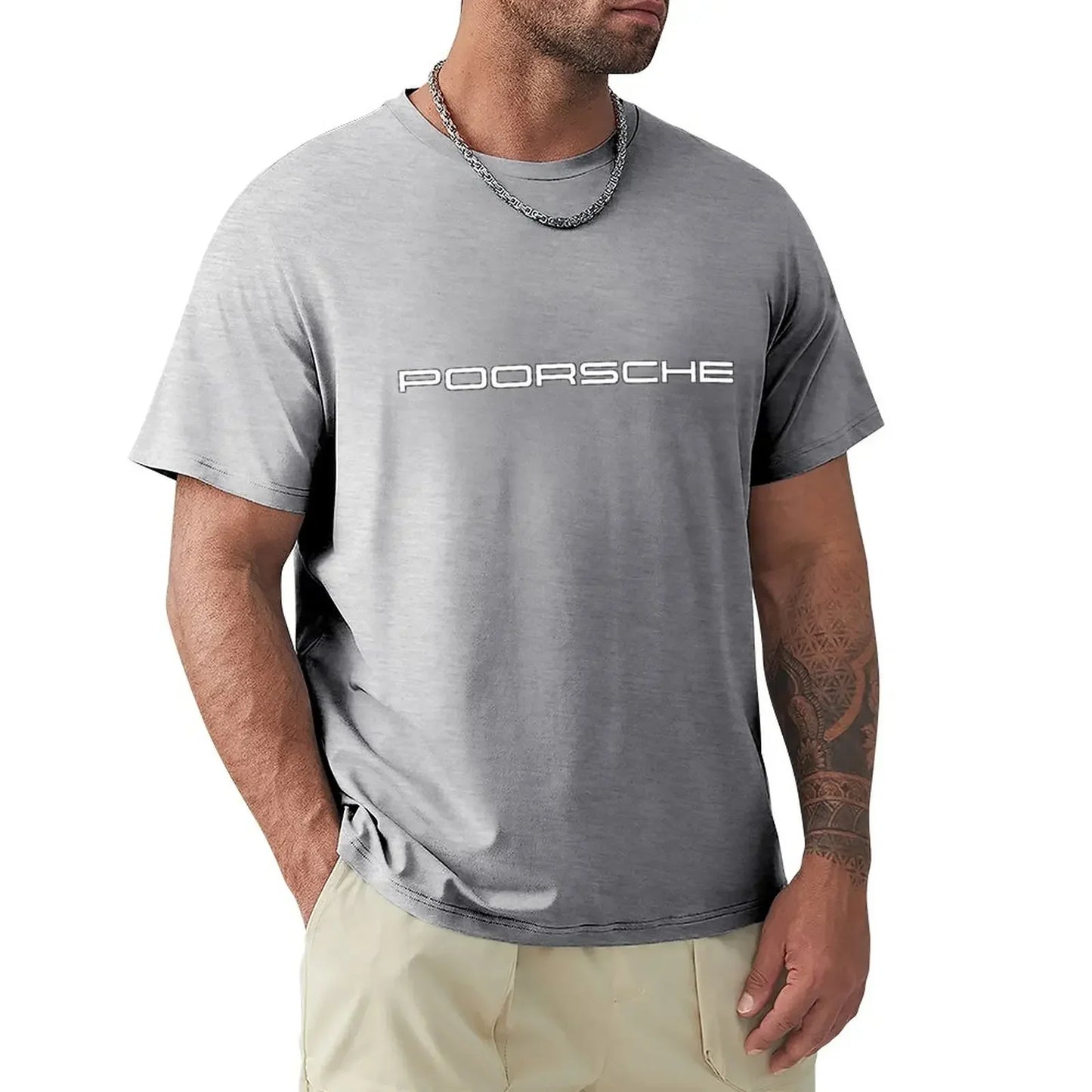 Porsche minimalistisches T-Shirt