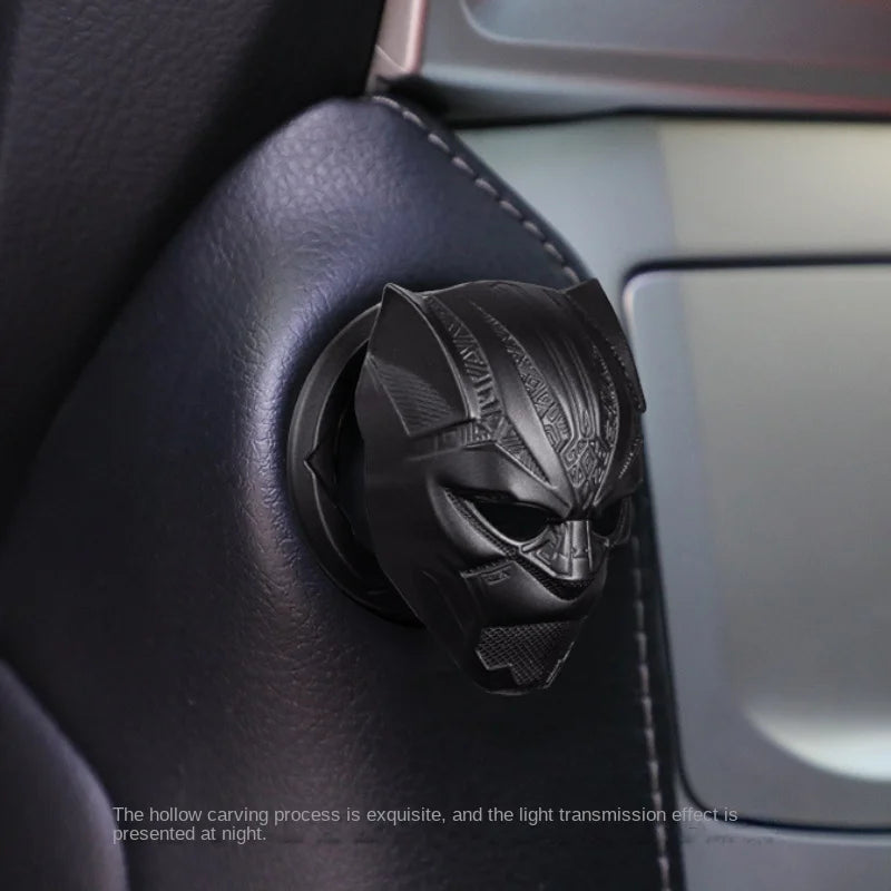 Black Panther Engine Start Button Cover 