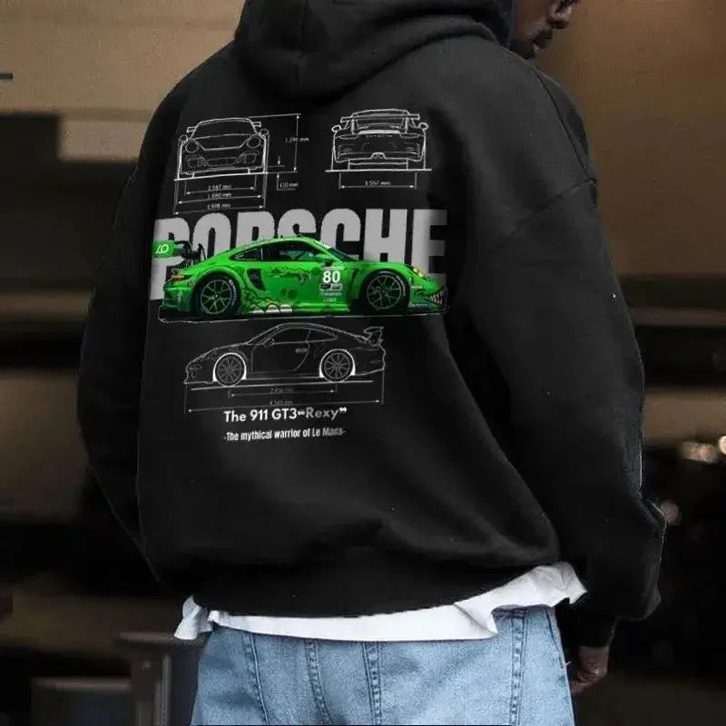 Porsche 911 gt3 rs sudadera con capucha 