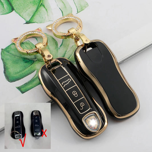 Luxury Porsche Key Fob Cover