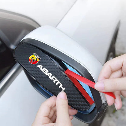 Visor de pluie de rétroviseur Abarth