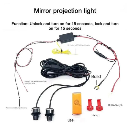 Car Welcome Light Dynamic Projection 