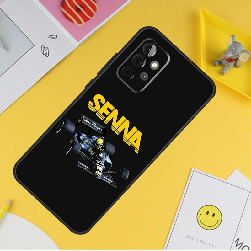 Case de teléfono tributo de Ayrton Senna para Samsung