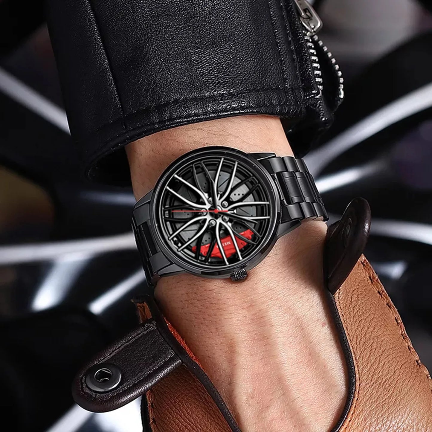 Luxury Sports Car Rim Watch