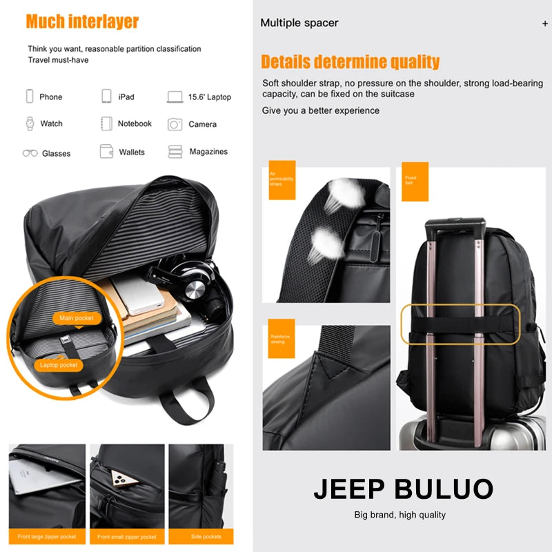 Jeep Buluo Multifunktionaler Rucksack