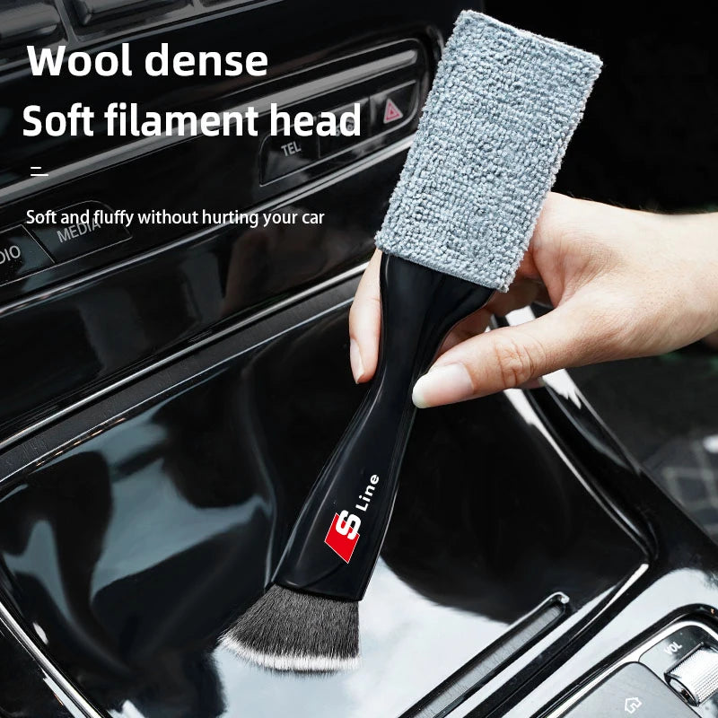 Car Dual Head Cleaning Brush