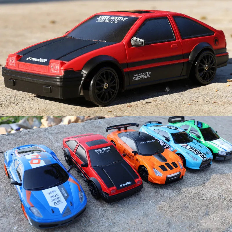 Toy de voiture Drift RC - Modèles AE86 et GTR