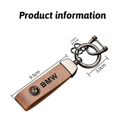 BMW Luxury Genuine Leather Keychain