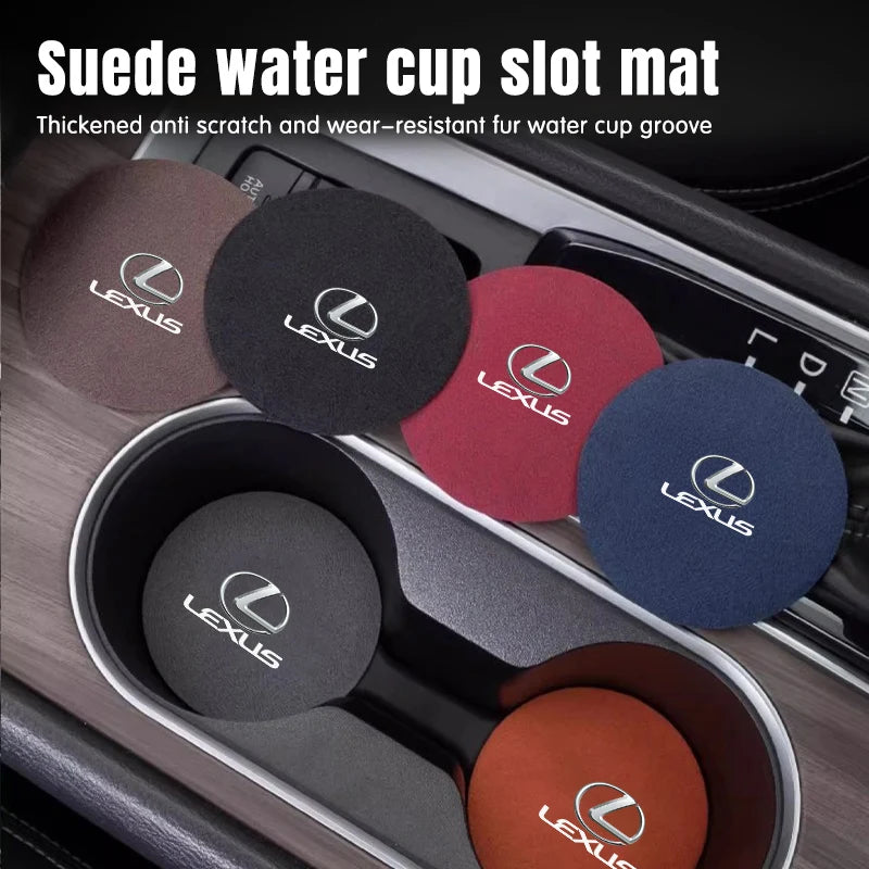 Lexus Suede Cup Holder